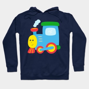 Steam Engine Kids Locomotive Boys Hoodie